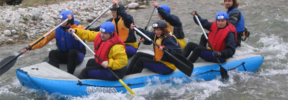 rafting